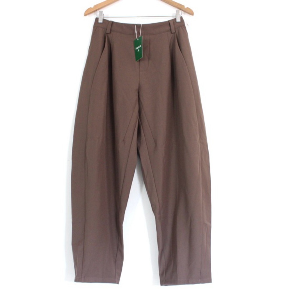 Halara Flex Mid Rise Pocket Barrel Leg Work Pants in Partridge